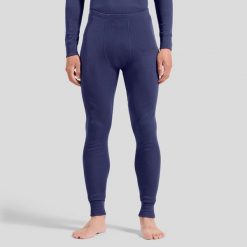 Spodnie Odlo BL BOTTOM long ACTIVE WARM. Fioletowe bielizna termoaktywna męska Odlo, m, bez wzorów, z materiału. Za 249.99 zł.
