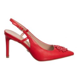 Buty Rinascimento Czerwone Czerwone. Czerwone buty trekkingowe męskie Yenkee, bez zapięcia, trekkingowe. Za 424.99 zł.