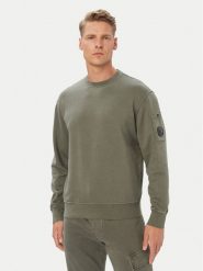 C.P. Company Bluza 21CMSS718A006372R Zielony Regular Fit. Zielone bluzy bez kaptura męskie C.P. Company, l, z bawełny. Za 999.99 zł.