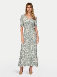 ONLY Sukienka letnia 15270519 Beżowy Regular Fit. Brązowe sukienki damskie Only, na lato, m, bez wzorów, z wiskozy, bez kołnierzyka, bez ramiączek. Za 159.99 zł.