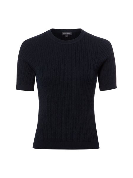 Franco Callegari koszulka z dzianiny Kobiety Bawełna niebieski, S. Niebieskie t-shirty damskie Franco Callegari, s, bez wzorów, z bawełny, bez kołnierzyka. Za 199.95 zł.