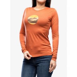 Bluza termoaktywna damska Sensor Merino Active Triglav Tee LS. Czerwone bluzy bez kaptura damskie Sensor. Za 298.99 zł.