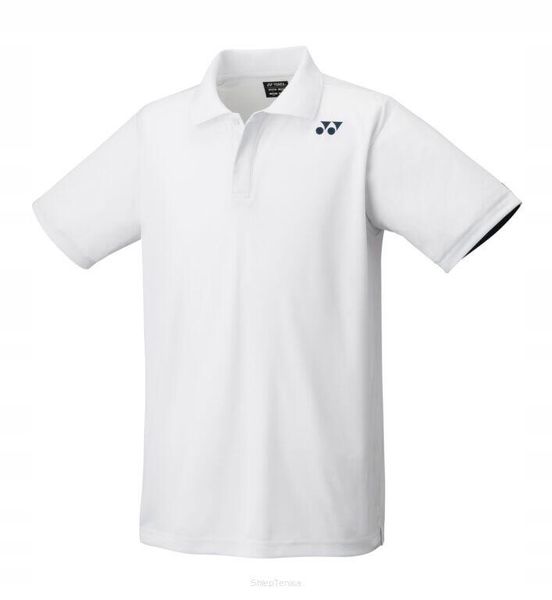 Koszulka tenisowa Yonex Unisex Polo Practice. Białe koszulki polo męskie YONEX, xl, bez wzorów, z materiału, bez ramiączek. Za 259.99 zł.