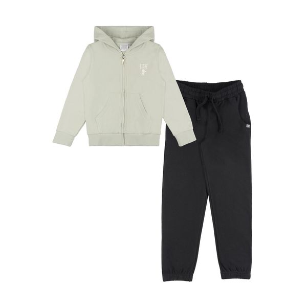 Leone 1947 Fresh Mädchen Winter-Trainingsanzug mit Kapuze und Reißverschluss. Niebieskie spodnie dresowe damskie LEONE 1947 APPAREL, m, bez wzorów, z bawełny. W wyprzedaży za 147.35 zł.