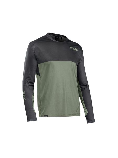 Koszulka rowerowa mtb NORTHWAVE EDGE Jersey LS. Czarne t-shirty sportowe męskie Northwave, l, z jersey, bez ramiączek, rowerowe. Za 165.00 zł.