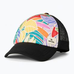 Czapka z daszkiem damska Rip Curl Mixed Yardage Trucker. Brązowe czapki z daszkiem damskie Rip Curl, bez wzorów, z materiału. Za 109.99 zł.