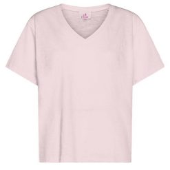 T-Shirt Deha Flamme' Z Szerokim Dekoltem V Damskie. Czerwone t-shirty damskie Deha, s, bez wzorów, z bawełny, bez kołnierzyka. Za 229.99 zł.