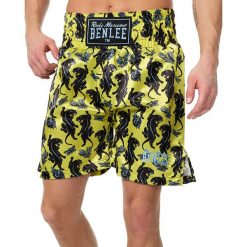 Szorty bokserskie Benlee Panther Boxing. Czarne szorty męskie Benlee, bez kołnierzyka. Za 272.50 zł.