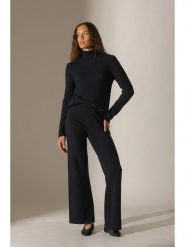 Perfect Cashmere Kaszmirowy golf "Willow" w kolorze granatowym rozmiar: M. Niebieskie golfy damskie Perfect Cashmere, m, bez wzorów, z kaszmiru, bez ramiączek. Za 500.99 zł.