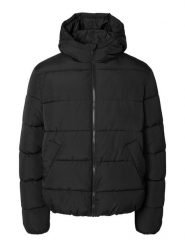 SELECTED HOMME Kurtka pikowana w kolorze czarnym rozmiar: XL. Czarne kurtki męskie Selected Homme, xl, bez wzorów, bez kaptura. Za 175.67 zł.