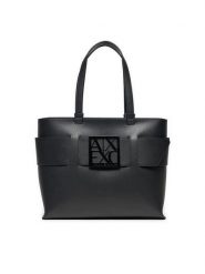 Armani Exchange Torebka 949138 0A874 20 Czarny. Czarne torebki klasyczne damskie Armani Exchange, bez wzorów, ze skóry, bez dodatków. Za 639.99 zł.