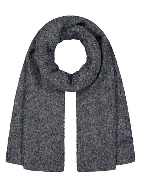 Barts Szal "Banxs" w kolorze szarym rozmiar: onesize. Szare szaliki męskie Barts, bez wzorów, ze splotem. Za 109.00 zł.