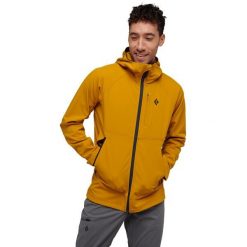 Kurtka softshell męska Black Diamond Element Hoody. Żółte kurtki męskie Black Diamond, m, bez wzorów, z softshellu, bez kaptura. Za 566.99 zł.