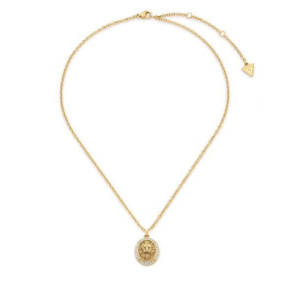 Naszyjnik Guess. Żółte naszyjniki damskie Guess, złote. Za 250.99 zł.