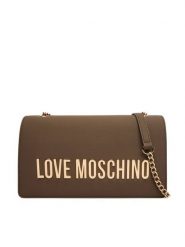 LOVE MOSCHINO Torebka JC4192PP1OKD0203 Brązowy. Brązowe torebki klasyczne damskie Love Moschino, bez wzorów, ze skóry, bez dodatków. Za 939.99 zł.