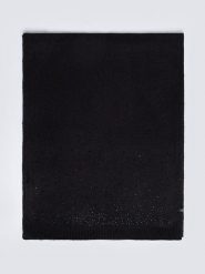 BIG STAR Szal w kolorze czarnym - 240 x 43 cm rozmiar: onesize. Czarne szaliki i kominy damskie Big Star, bez wzorów, z materiału. Za 72.99 zł.