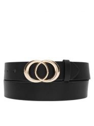 Jenny Fairy Pasek Damski 4W2-001-SS24 Czarny. Czarne paski damskie Jenny Fairy, bez wzorów. Za 39.99 zł.