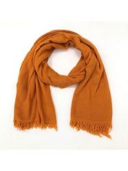MILANO AMOUR Szal w kolorze karmelowym - 215 x 75 cm rozmiar: onesize. Brązowe szaliki i kominy damskie MILANO AMOUR, bez wzorów, z kaszmiru. Za 182.72 zł.