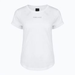 Koszulka damska BOGNER FIRE+ICE Debra4. Białe t-shirty damskie l, bez wzorów, z bawełny, bez kołnierzyka. Za 249.99 zł.
