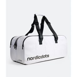 Torba sportowa do tenisa Duffel Bag 10 biała. Białe torby podróżne damskie NORDICDOTS, bez wzorów. Za 482.00 zł.