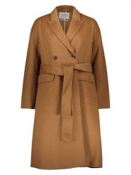 Scotch & Soda Płaszcz zimowy w kolorze jasnobrązowym rozmiar: S/M. Brązowe płaszcze damskie Scotch & Soda, na zimę, m, bez wzorów, z puchu. Za 296.56 zł.