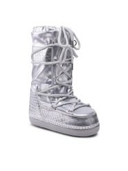 DeeZee Śniegowce NS9032-01 Srebrny. Szare śniegowce damskie DeeZee, z syntetyku. Za 199.99 zł.