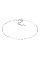Elli Damski naszyjnik Oval Fine Delicate Basic regulowany wykonany ze srebra próby 925 Sterling Silver Bransoletki 1 ct. Szare bransoletki damskie Elli, na co dzień, srebrne. Za 123.99 zł.