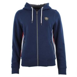 Damska bluza polarowa Peak Mountain Acharles. Niebieskie bluzy bez kaptura damskie Peak Mountain, z polaru. W wyprzedaży za 238.00 zł.