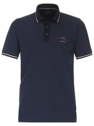 CASAMODA Koszulka polo w kolorze granatowym rozmiar: M. Niebieskie koszulki polo męskie CASAMODA, m, bez wzorów, bez ramiączek. Za 96.60 zł.