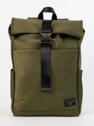 Maison héritage PARIS Plecak "Seok" w kolorze khaki - 30 x 46 x 13 cm rozmiar: onesize. Brązowe plecaki damskie maison héritage PARIS, bez wzorów, z materiału. Za 260.99 zł.