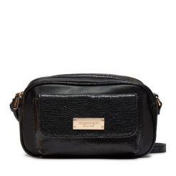Torebka Monnari. Czarne listonoszki damskie Monnari, bez wzorów, bez dodatków. Za 129.99 zł.