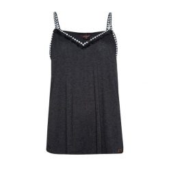 Damski tank top Protest Flawless 20 Spaghetti. Czarne topy damskie Protest, bez wzorów, bez kołnierzyka. Za 173.00 zł.