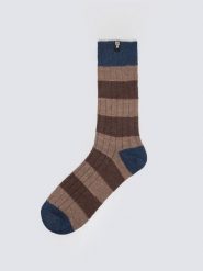 BIG STAR Skarpety w kolorze brązowym rozmiar: 43-46. Brązowe skarpetki męskie Big Star, bez wzorów, ze splotem. Za 19.99 zł.