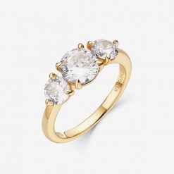 Sensora Jewelry SAND Pierścień Pierścionki 1 ct. Pierścionki damskie Sensora Jewelry, z cyrkonią. Za 239.99 zł.