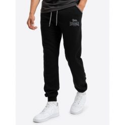 Spodnie do biegania Lonsdale Wansford. Czarne spodnie dresowe męskie Lonsdale, bez wzorów, z dresówki, eleganckie. Za 215.50 zł.
