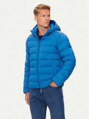 Tommy Hilfiger Kurtka zimowa MW0MW37257 Niebieski Regular Fit. Niebieskie kurtki męskie Tommy Hilfiger, na zimę, m, bez wzorów, z syntetyku, bez kaptura. Za 1,199.00 zł.