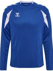 Koszulka z długim rękawem i okrągłym dekoltem Hummel Core 2.0. Białe t-shirty damskie HUMMEL, xl, bez wzorów, z materiału, bez kołnierzyka. Za 252.50 zł.