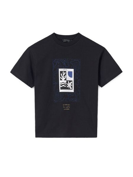 Mayoral T-Shirt 6005 Czarny Regular Fit. Czarne t-shirty chłopięce Mayoral, bez wzorów, z bawełny, bez ramiączek. Za 59.99 zł.
