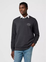 Wrangler Bluza w kolorze antracytowym rozmiar: XL. Szare bluzy bez kaptura męskie Wrangler, xl. Za 124.95 zł.