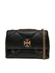 Tory Burch Torebka 154706 Czarny. Czarne torebki wieczorowe Tory Burch, bez wzorów, ze skóry, wizytowe, bez kołnierzyka, bez ramiączek. Za 2,929.00 zł.