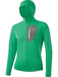Löffler Kurtka polarowa "Techfleece" w kolorze zielonym rozmiar: 42. Zielone kurtki damskie LOFFLER, l, bez wzorów, z materiału, bez kaptura. Za 144.58 zł.