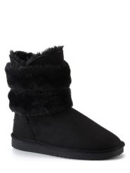 ISLAND BOOT Botki zimowe "Canso" w kolorze czarnym rozmiar: 36. Czarne botki damskie Island Boot, na zimę, bez obcasa, bez zapięcia. Za 122.96 zł.