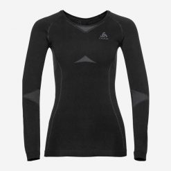 Koszulka termoaktywna narciarska damska Odlo Performance Evolution Warm. Bielizna termoaktywna damska Odlo, m, bez wzorów, z materiału. Za 289.99 zł.