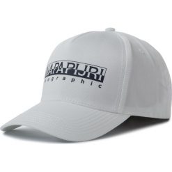 Czapka z daszkiem NAPAPIJRI - Framing N0YIHF Bright White 002. Białe czapki męskie Napapijri, bez wzorów, z bawełny. W wyprzedaży za 109.00 zł.