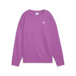 Damska wygodna bluza ESS ELEVATED PUMA Wild Berry Purple. Fioletowe bluzy bez kaptura damskie Puma, m, prążkowane. W wyprzedaży za 154.00 zł.