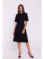 Stylove Sukienka w kolorze czarnym rozmiar: L. Czarne sukienki damskie Stylove, l, bez wzorów, bez kołnierzyka, bez ramiączek, midi. Za 267.29 zł.
