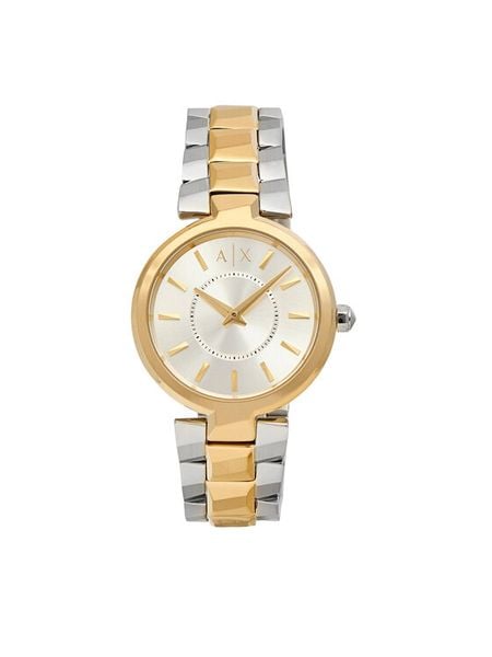 Armani Exchange Zegarek Audelle AX4406 Srebrny. Szare, analogowe zegarki damskie Armani Exchange, srebrne. Za 889.99 zł.