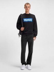 HUGO Dżinsy "Jonah" - Regular fit - w kolorze ciemnoszarym rozmiar: W30/L34. Szare jeansy męskie Hugo. Za 183.15 zł.