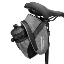 Torba rowerowa pod siodełko Nexelo z uchwytem. Szare torebki klasyczne damskie NEXELO, bez wzorów, z materiału, bez dodatków. Za 40.99 zł.