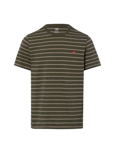 Levi's T-shirt Mężczyźni Bawełna zielony|wielokolorowy, M. Zielone t-shirty męskie Levi's, m, bez wzorów, z bawełny, bez kołnierzyka. Za 129.95 zł.
